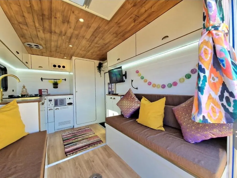 Camping Hotel Camper Estatico Solo Para Alojar En El Frente Del Mar La Tejita